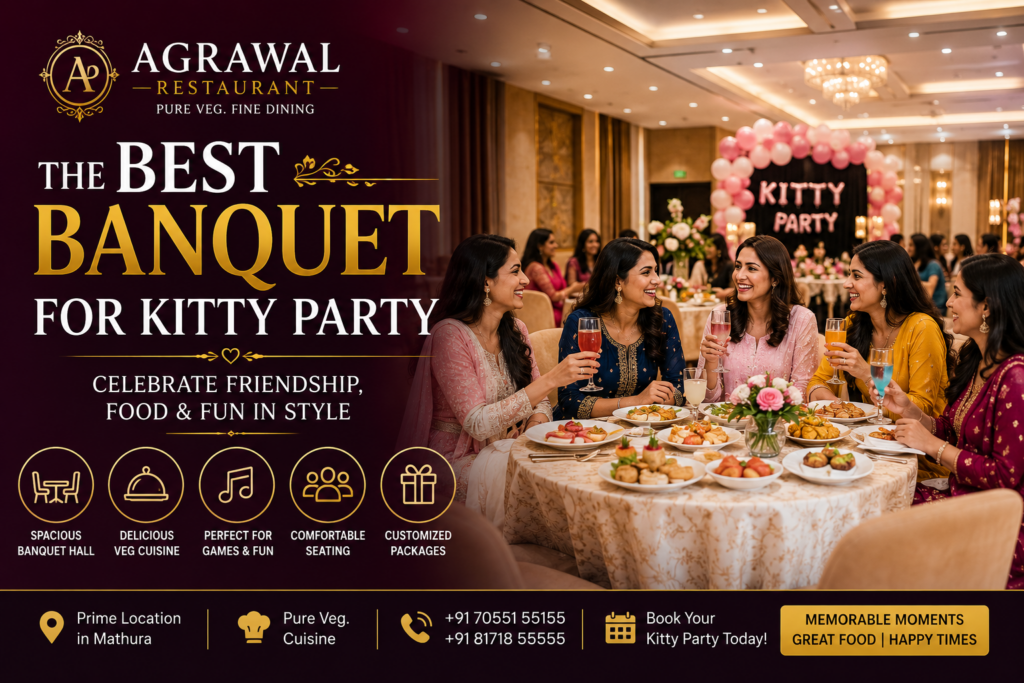 banquet for kitty party