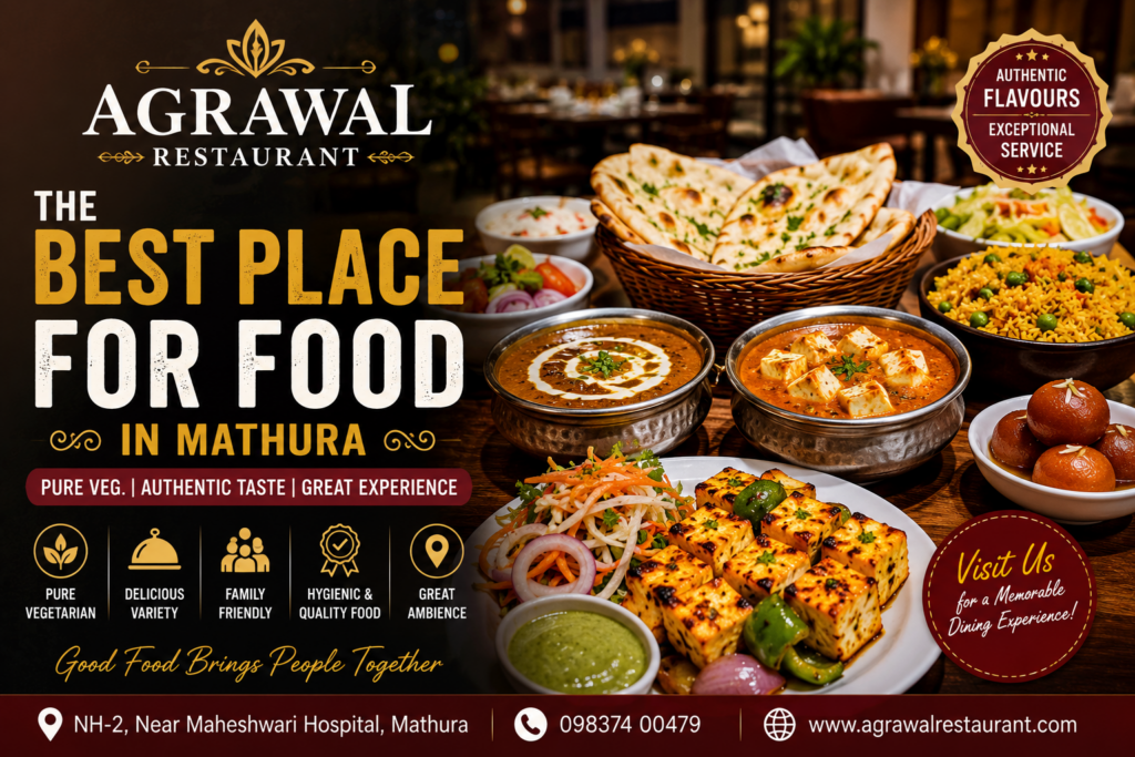 best place for food in mathura